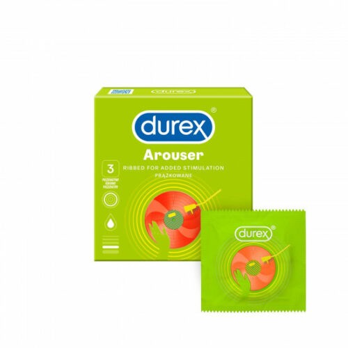 87Durex Arouser – vroubkované kondomy (3 ks)