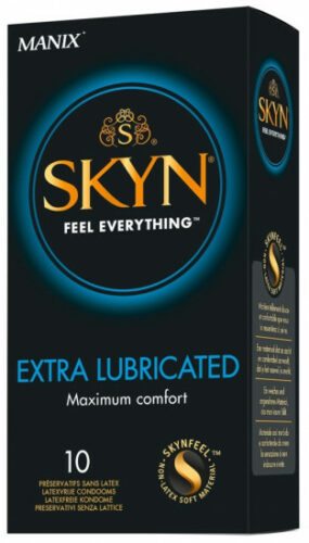 SKYN Extra Lubricated – bezlatexové kondomy