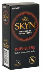 SKYN Intense Feel – bezlatexové kondomy