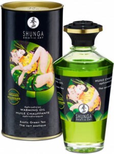 Shunga afrodiziakální hřejivý slíbatelný olej –