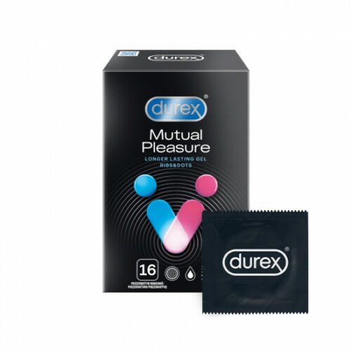 Durex Mutual Pleasure – vroubkované kondomy (16