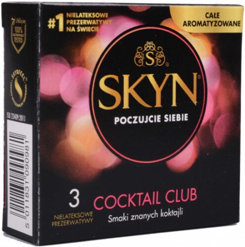 SKYN Cocktail Club – bezlatexové kondomy