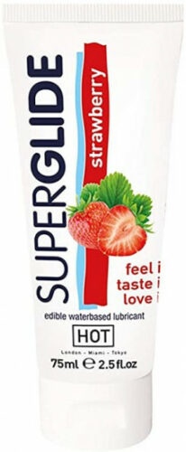 SUPERGLIDE jahodový lubrikační gel Strawberry
