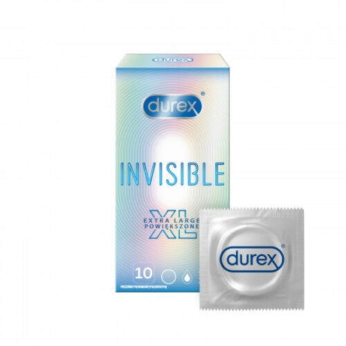 Durex Invisible – XL kondomy (10