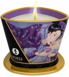 Shunga libido stimulující masážní svíčka Exotic