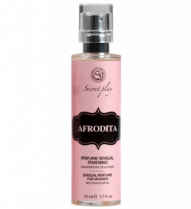 Afrodiziakální parfém s přírodními feromony pro