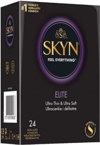 SKYN Elite – bezlatexové ultra tenké kondomy (24