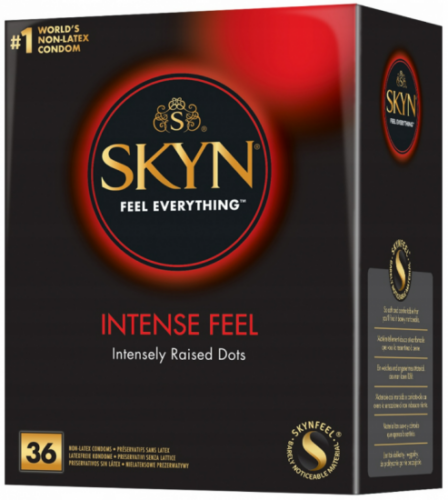 SKYN Intense Feel – bezlatexové kondomy